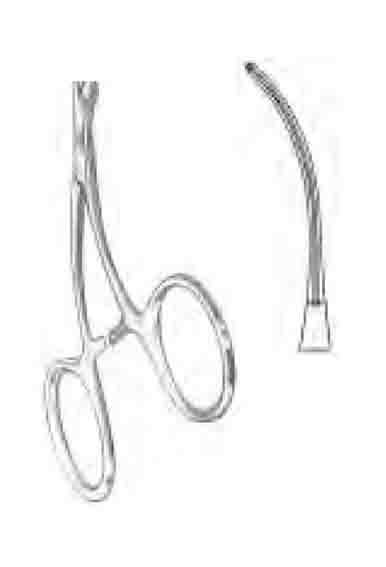 DE BAKEY-CASTANEDA TİTANYUM MİKRO VASKULER KLEMP  (B) 12 CM